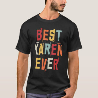 Camiseta A melhor Karen, já popular, retro Nascimento Karen