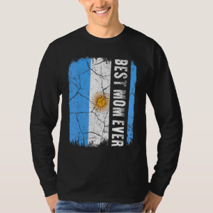 Camiseta A melhor mãe argentina na Argentina é a mãe