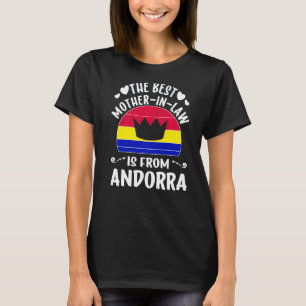 Camiseta A Melhor Mãe De Direito É A Andorrana Mães De Ando