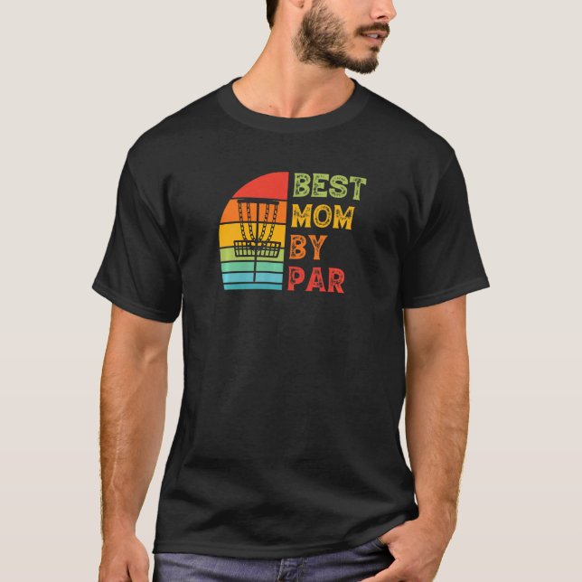 Camiseta A Melhor Mãe De Par Frolf Disc Golf (Frente)
