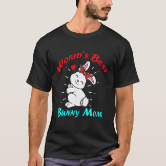 Camiseta A melhor mãe de roupas do mundo Páscoa bonita