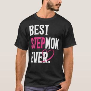 Camiseta A Melhor Mãe De Stepmama A Dia de as mães