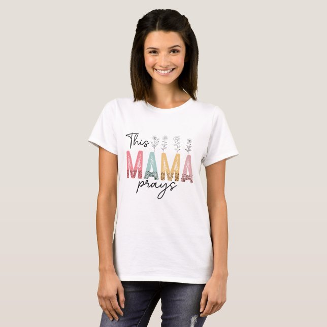 Camiseta A melhor mãe de todos os filhos para ela (Frente Completa)