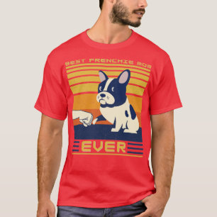 Camiseta A melhor mãe do Buldogue francês de sempre