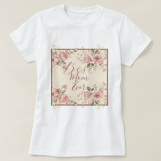 Camiseta A melhor mãe do dia de as mães