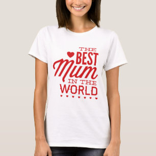 Camiseta A melhor Mãe do mundo