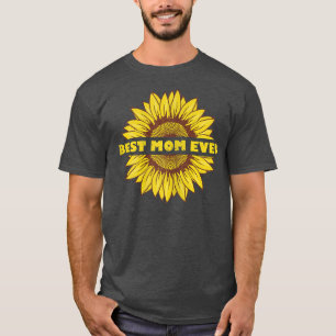 Camiseta A melhor mãe do mundo dizendo que a mãe dava prese