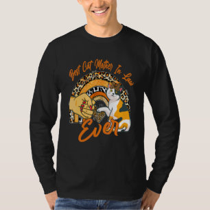 Camiseta A Melhor Mãe Gato De Direito De Todos Os Gatos Leo