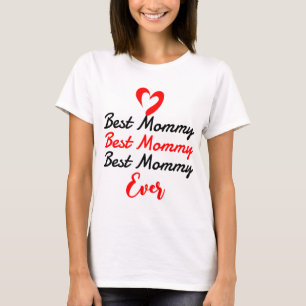Camiseta a melhor mãe mamãe de sempre