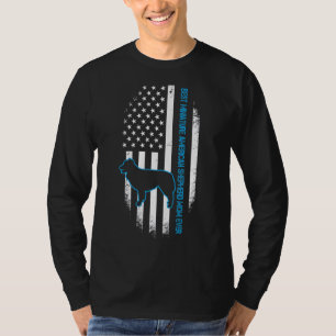 Camiseta A melhor mãe pastora americana miniatura de sempre