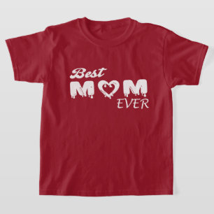 Camiseta A Melhor Mãe Personalizada De Sempre