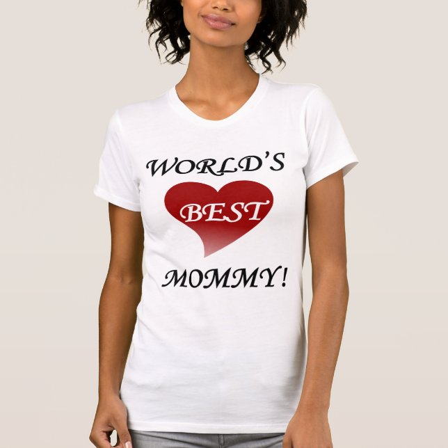 CAMISETA A MELHOR MAMÃE DO MUNDO (Frente)