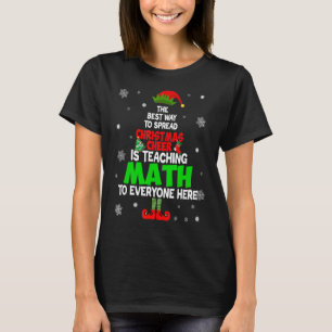Camiseta A Melhor Maneira De Espalhar A Alegria De Natal É 