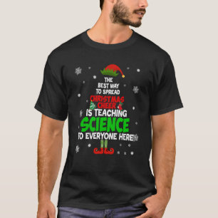 Camiseta A Melhor Maneira de Espalhar Alegria Natalina é En
