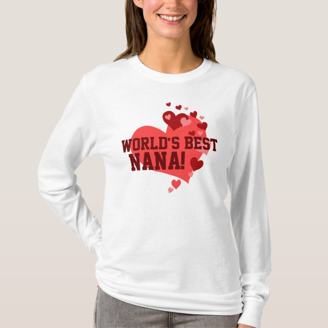 Camiseta A melhor Nana do mundo (Frente)