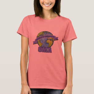 Camiseta A Melhor Oma do Mundo