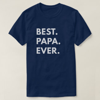 Camiseta A melhor papá nunca