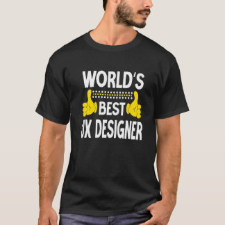 Camiseta A melhor profissão de designer UX do mundo - UX D