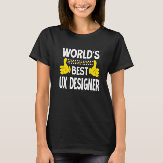 Camiseta A melhor profissão de designer UX do mundo - UX D