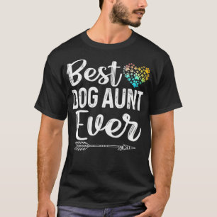 Camiseta A Melhor Tia Canina De Alguma Vez Tia Orgulhosa De