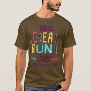 Camiseta A Melhor Tia De Excelente, Bênção Da Família De Se