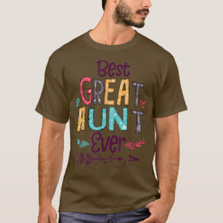 Camiseta A Melhor Tia De Excelente, Bênção Da Família De Se