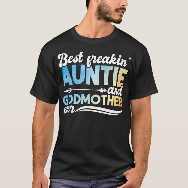 Camiseta A Melhor Tia E A Madrinha Da Cama (Frente)