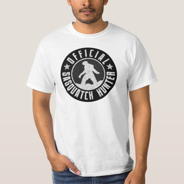 Camiseta A melhor versão - design OFICIAL do caçador de (Frente)