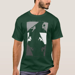 Camiseta A Melhor Visão Vem Depois Da Escala Mais Difícil