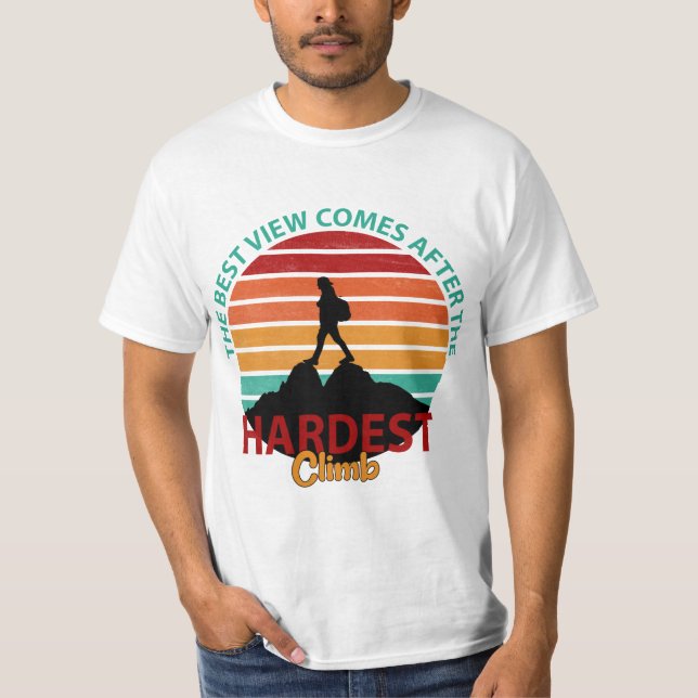 CAMISETA A MELHOR VISÃO VEM DEPOIS DO MAIS DIFÍCIL ESPERAME (Frente)