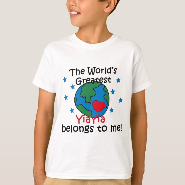 Camiseta A melhor Yia pertence-me (Frente)