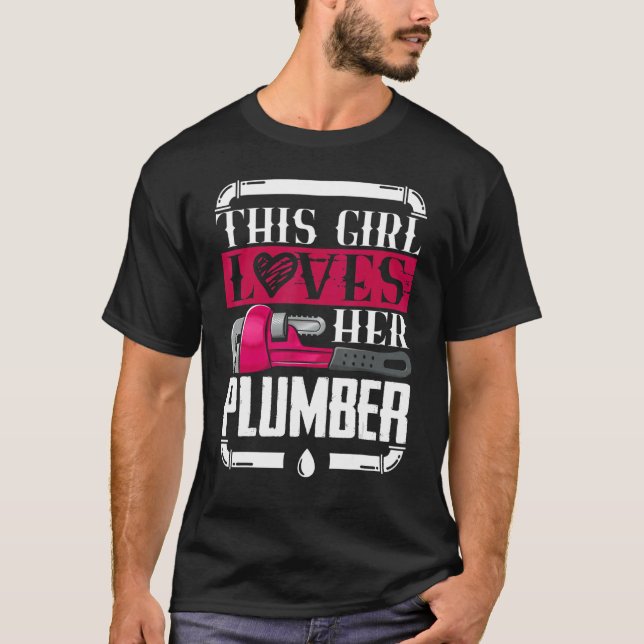 Camiseta A Menina Ama O Canalizador........................ (Frente)