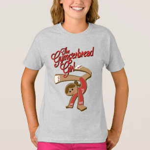 Camiseta A menina de Gymgerbread - Natal 2017