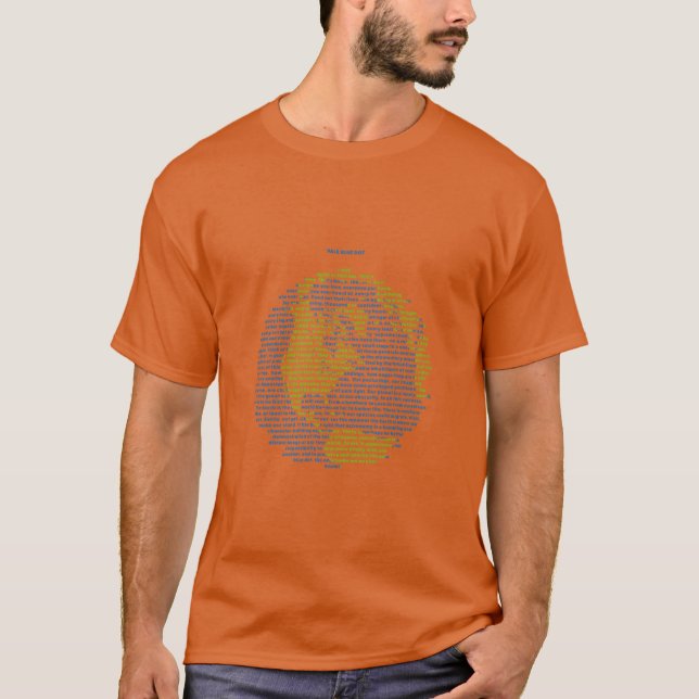 Camiseta A menina do Pálido Ponto Azul (Frente)