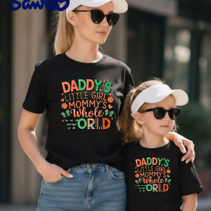 Camiseta A Menina do Papai, O Mundo Todo da Mamãe