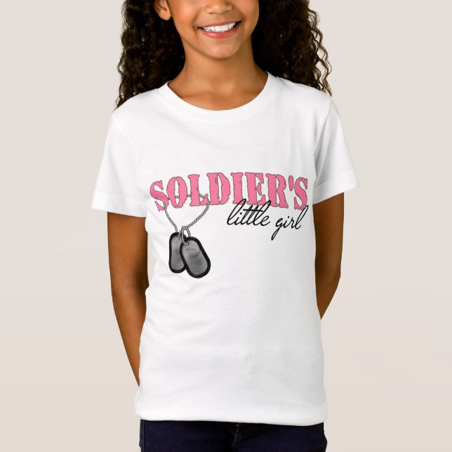 Camiseta A menina do soldado (Frente)