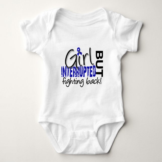 Camiseta A menina interrompeu a artrite reumatóide 2 (Frente)