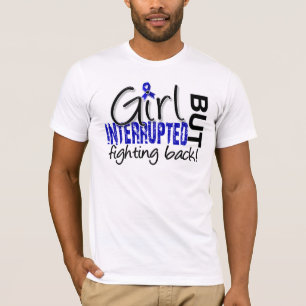 Camiseta A menina interrompeu a artrite reumatóide 2