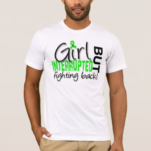 Camiseta A menina interrompeu a doença de 2 Lyme