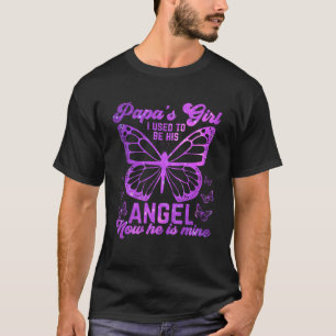 Camiseta A Menina Papau2019s Que Eu Costumava Ser O Anjo De
