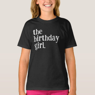 Camiseta A Menina que Faz Aniversário