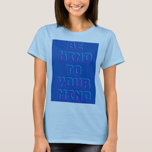 Camiseta A mente (Frente)