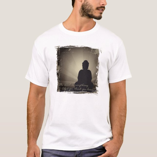 Camiseta A mente de Buddha é tudo (Frente)