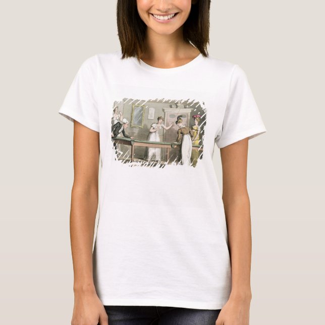Camiseta A Mesa Billiard, do Tour do Dr. Syntax em (Frente)
