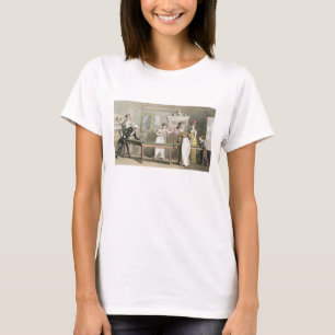 Camiseta A mesa de bilhar, 'da excursão do Dr. Sintaxe