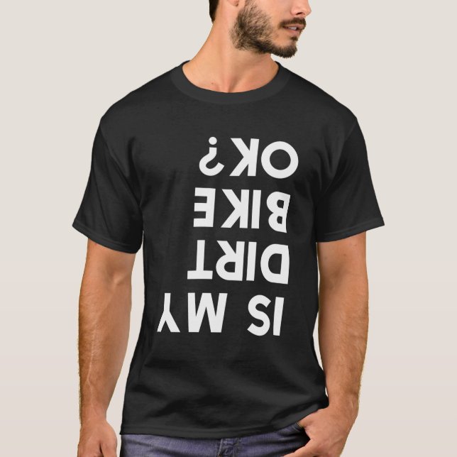 Camiseta A Minha Bicicleta De Dirt Está Bem (Frente)