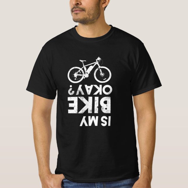 Camiseta A minha bicicleta é engraçada. (Frente)