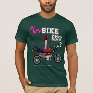 Camiseta A minha bicicleta está bem