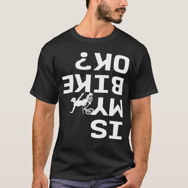 Camiseta A Minha Bicicleta Está Bem (Frente)