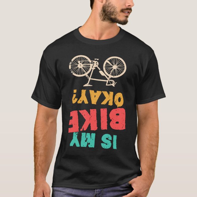 Camiseta A Minha Bicicleta Está Bem Bmx? (Frente)